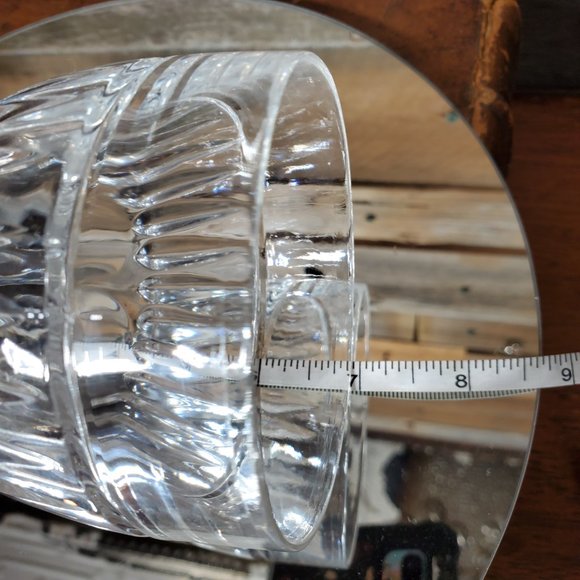 Action of Yugoslavia 24% Lead Crystal Water Goblet 7" - Vintage 80's.  #2 - Picture 4 of 9